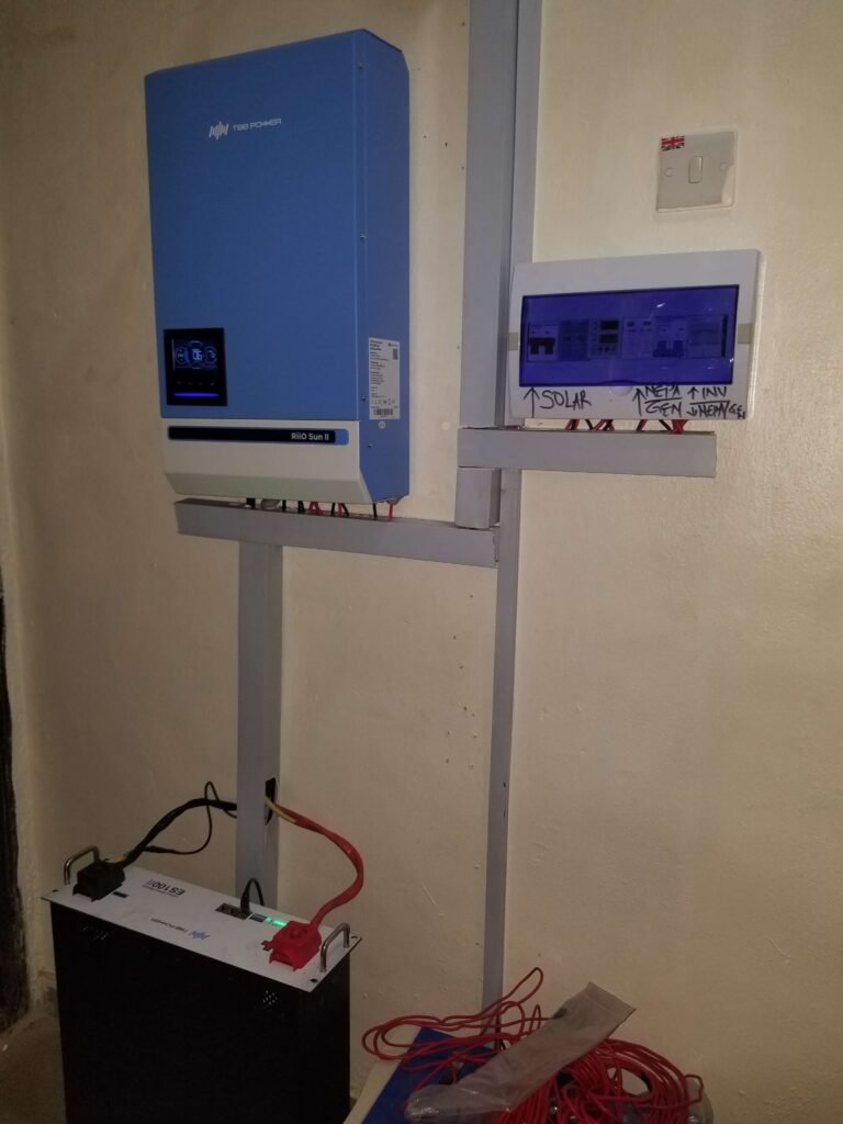 TBB power solar inverter installer in Lagos Nigeria