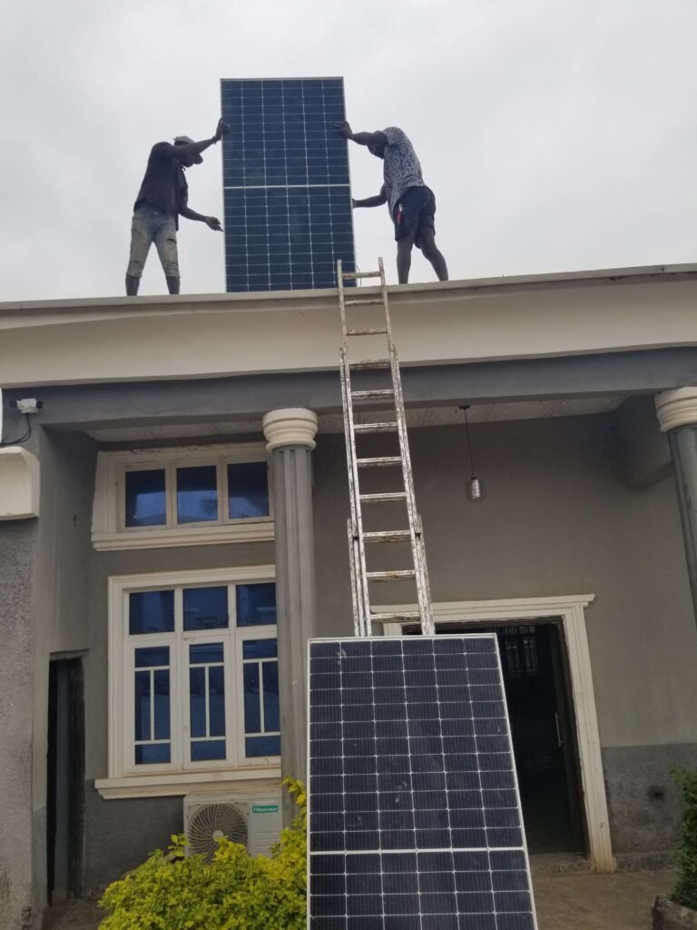 commercial solar inverter solar installation